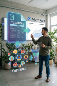 Como Funciona um Público de Lista no Meta Ads