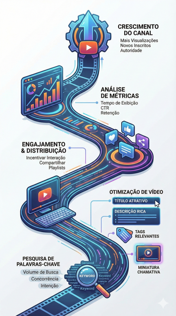 Como fazer SEO para YouTube Um guia completo